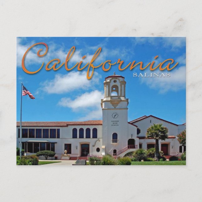 Carte Postale Salinas Californie (Devant)