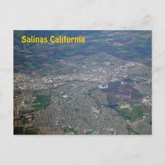 Carte postale Salinas, Californie - Vue aérienne