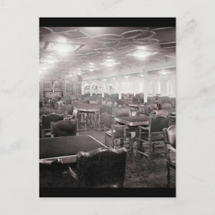 Carte Postale Salle à manger principale Titanic