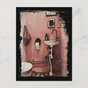 Carte Postale Salle de bain amusante