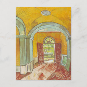 Carte Postale Salle d'entrée de l'hôpital Saint-Paul par Van Gog