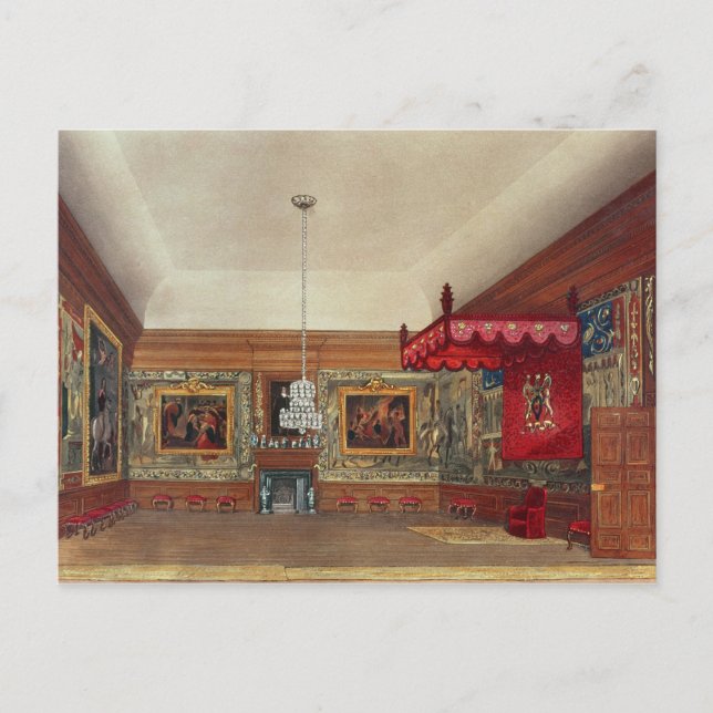 Carte Postale Salle du Trône, Hampton Court (Devant)