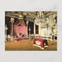 Salle du trône, Palais de Fontainebleau, Paris