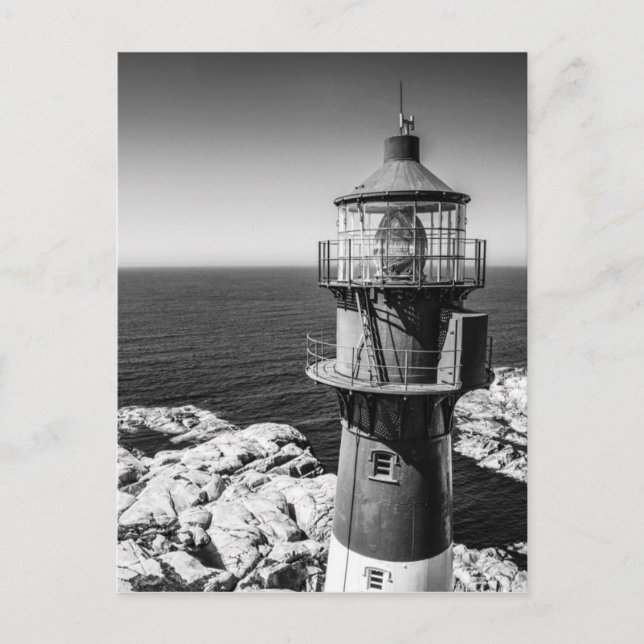 Carte Postale Salle lanterne d'un phare | Bømlo Norvège (Devant)