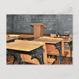 Carte Postale Salle vintage