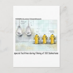 Carte Postale Salles de bain pour chiens gâtés Cadeaux et T-shir