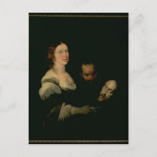 Carte Postale Salome avec la tête de Saint Jean le Baptiste