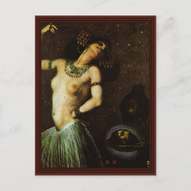 Carte Postale Salome De Franz Von Stuck (Devant)