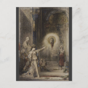 Carte Postale Salome et Apparition Gustave Moreau Aquarelle
