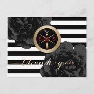 Carte Postale Salon Construction Solution Merci d'affaires