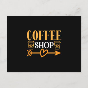 Carte Postale Salon de Café Art Café