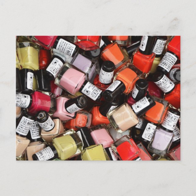 Carte Postale Salon des ongles manicuristes polonais (Devant)