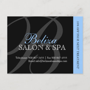 Carte postale Salon et publicité Spa