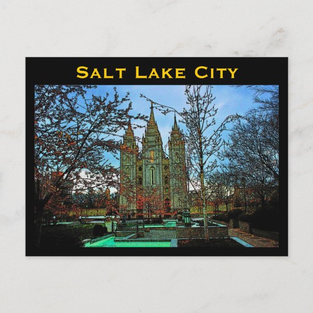 Carte postale Salt Lake City (Devant)