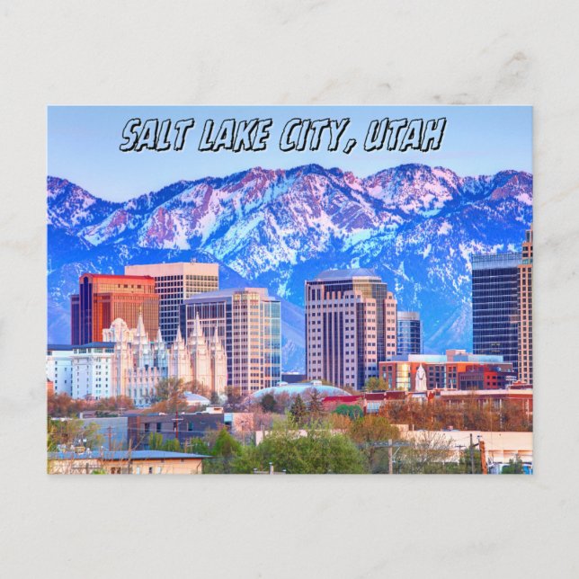 Carte postale Salt Lake City, Utah (Devant)