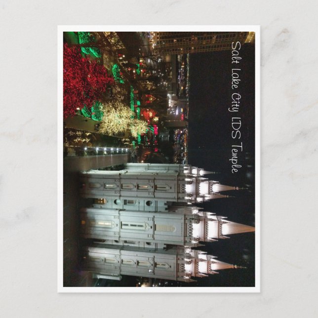 Carte Postale Salt Lake LDS Temple Carré (Devant)