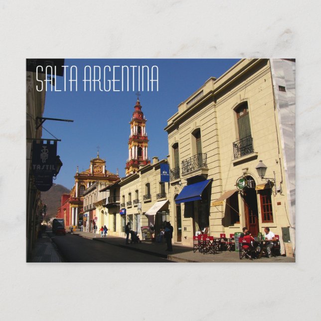Carte postale Salta Argentina (Devant)
