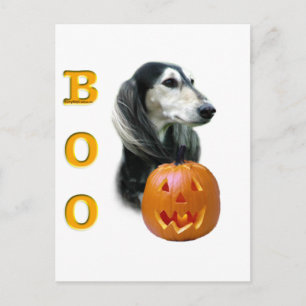 Carte Postale Saluki Boo