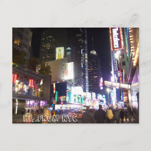 Carte Postale Salut, de NYC (Devant)