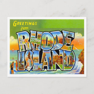 Carte Postale Salut De Rhode Island