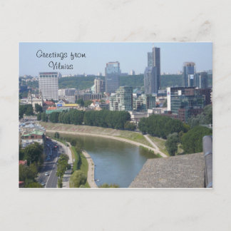 Carte Postale Salut de Vilnius