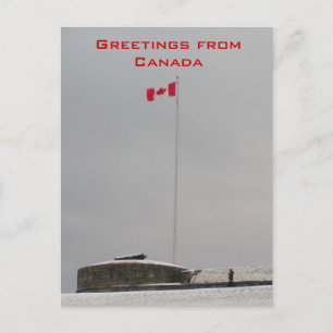 Carte Postale Salut du Canada