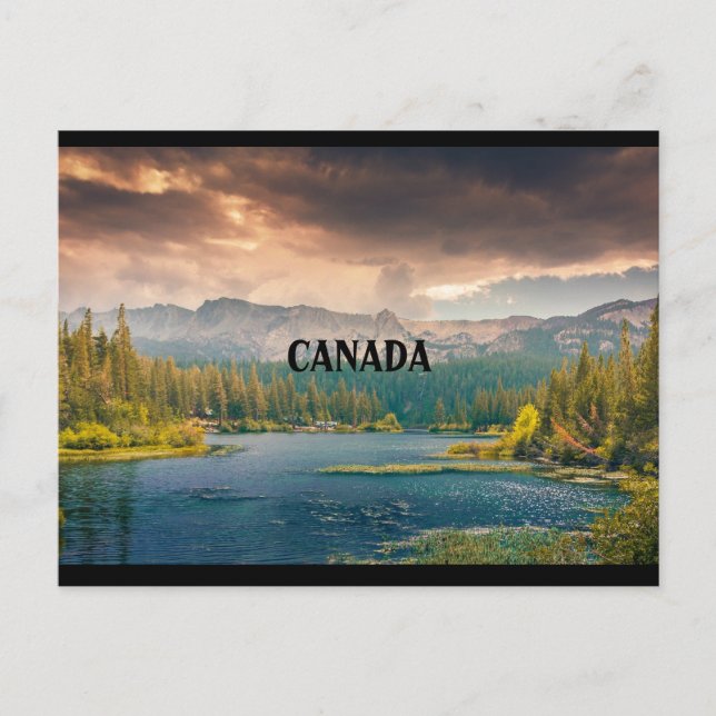 Carte Postale Salut du Canada (Devant)