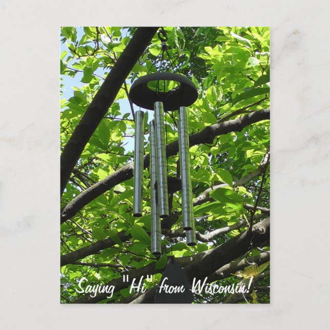 Carte Postale Salut du Wisconsin (Devant)