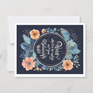 Carte Postale Salutation