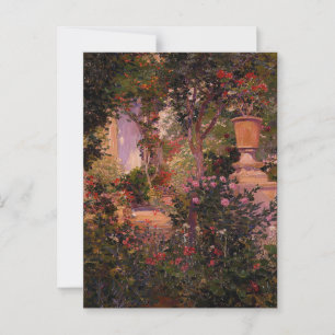 Carte Postale Salutation de jardin