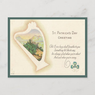 Carte Postale Salutation de la Saint Patrick