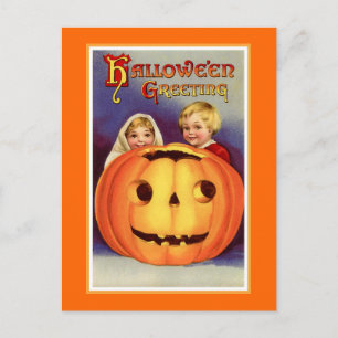 Carte Postale "Salutation d'Halloween"