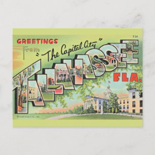 Carte Postale Salutation Tallahassee Floride