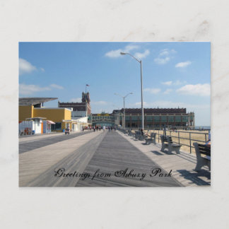 Carte Postale Salutations d'Asbury Park