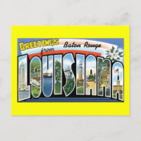Salutations de Baton Rouge, Louisiane