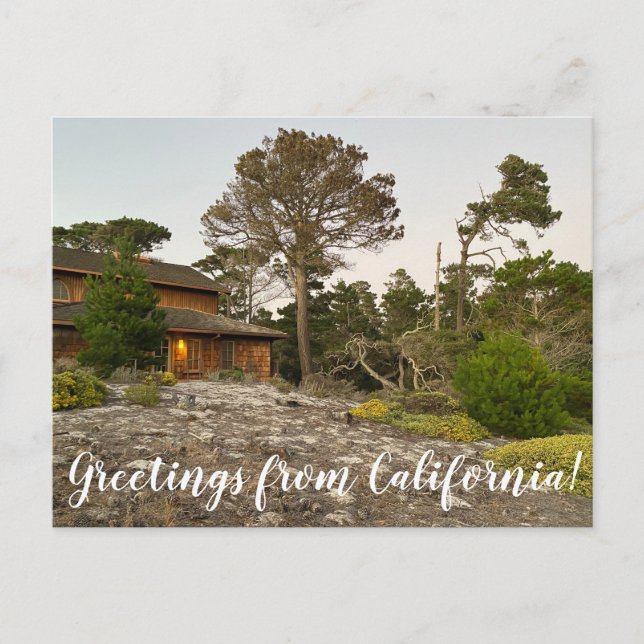 Carte Postale Salutations de Californie (Devant)