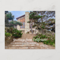 Salutations de Californie : "Refuge by the Sea"