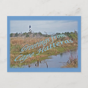 Carte Postale Salutations de Cape Hatteras OBX
