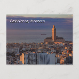 Carte Postale Salutations de Casablanca Maroc
