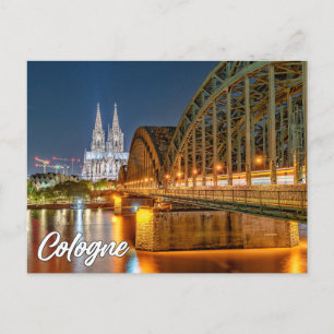 Carte Postale Salutations De Cologne, Allemagne