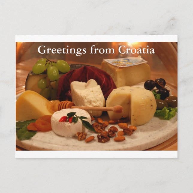Carte Postale Salutations de Croatie (Devant)