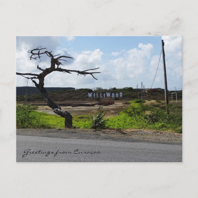 Carte Postale Salutations de Curaçao (personnalisable) (Devant)