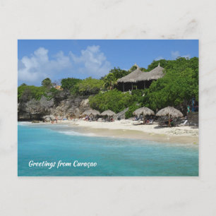 Carte Postale Salutations de Curaçao (personnalisable)