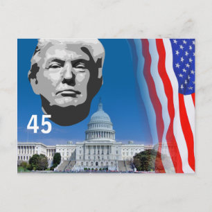 Carte Postale Salutations de... Donald Trump