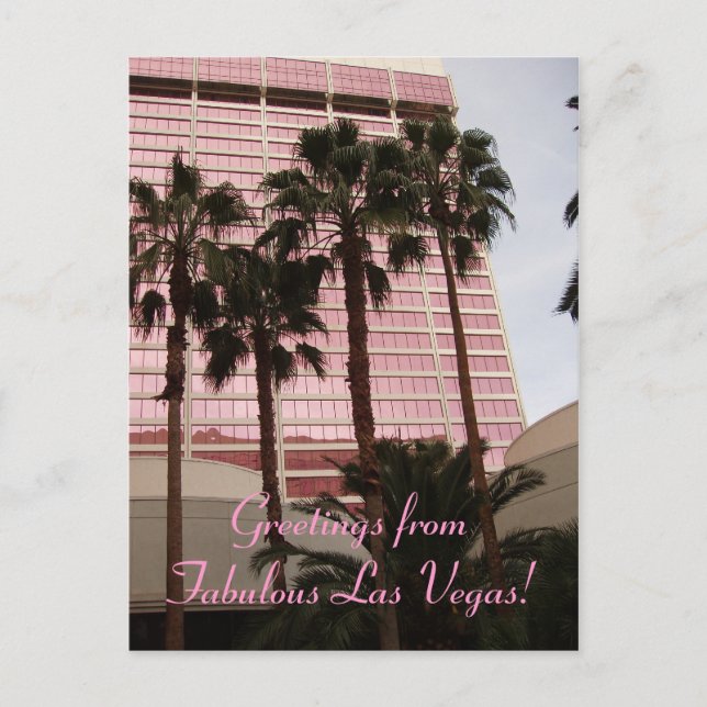 Carte Postale Salutations de Fabulous Las Vegas ! (Devant)