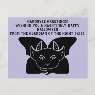 Carte Postale Salutations de Gargouille