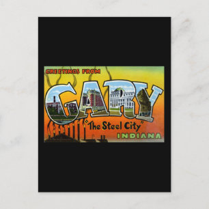 Carte Postale Salutations de Gary Indiana