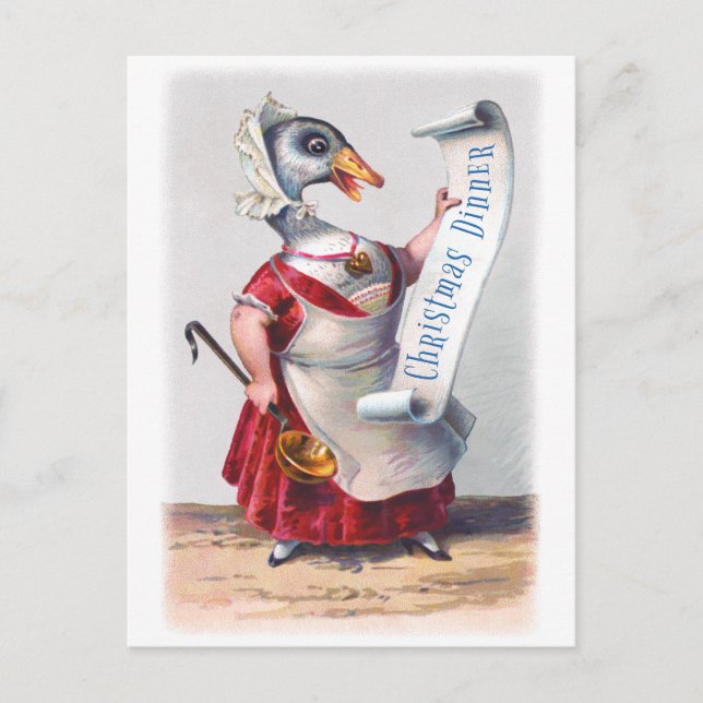 Carte Postale Salutations de Holiday Goose (Devant)