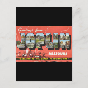 Carte Postale Salutations de Joplin