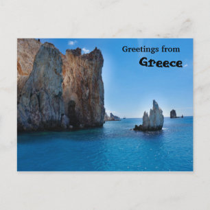 Carte Postale Salutations de la Grèce